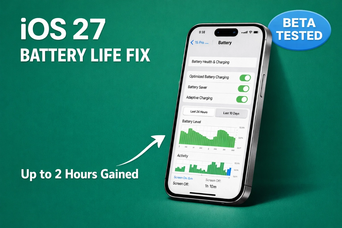 Featured image for iOS 27 Battery Life and Siri Overhaul Fix What iPhone Users Actually Complained About