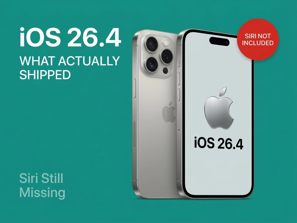 Featured image for What iOS 26.4 Actually Delivers While Siri Waits