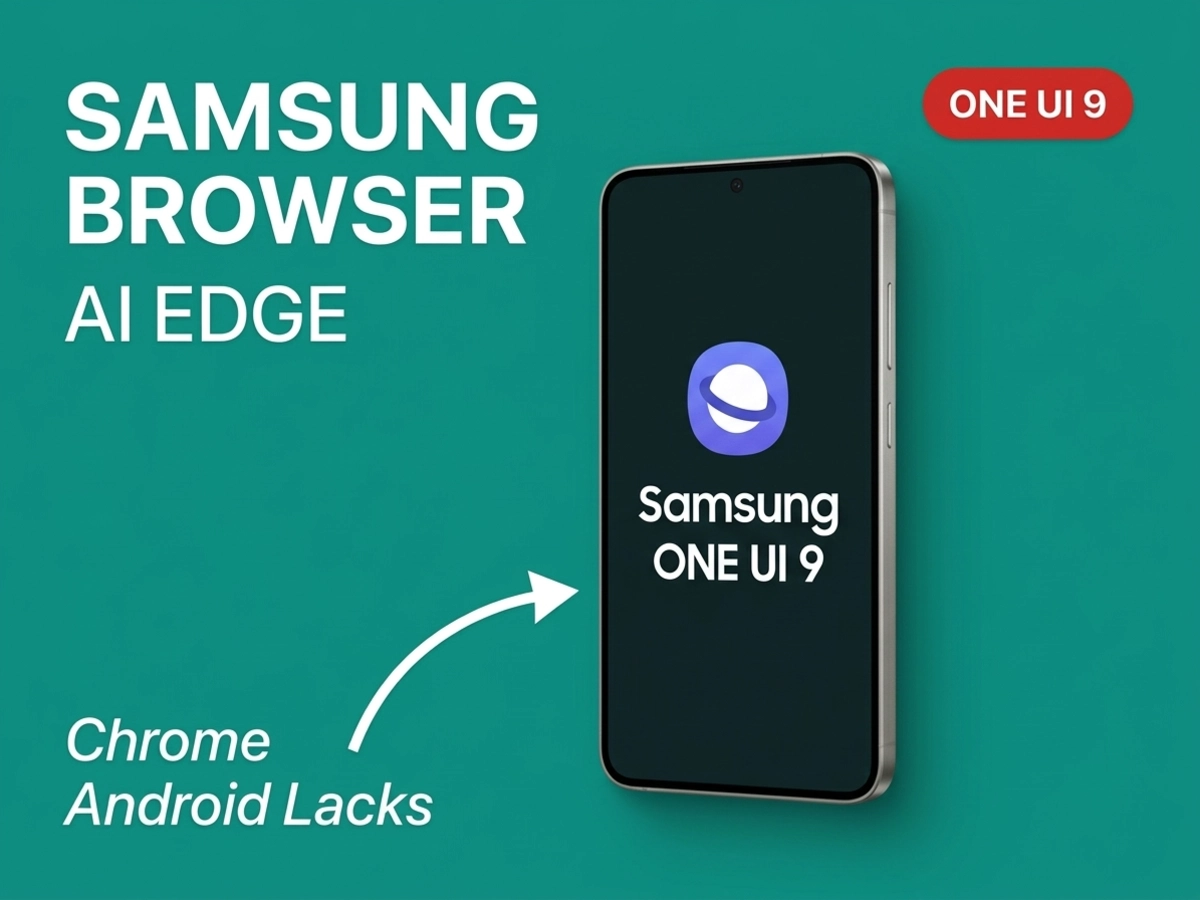 Featured image for One UI 9 Gives Samsung Browser an AI Edge Chrome Android Lacks