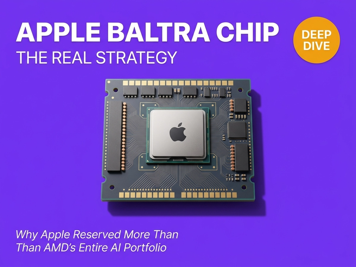 What Apple's AI Server Chip Reservations Reveal About Its End Game
